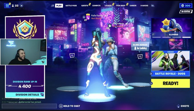 faxuty's tweet image. FAXAROONIE IS BACK @Safarooniee STREAMING ALL EVENTS TOGETHER 😈🏆