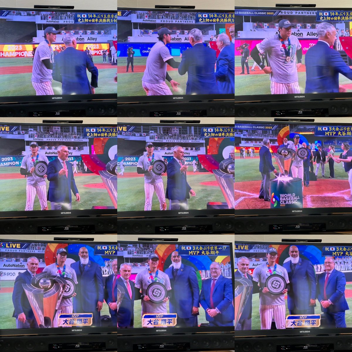 Sunbako's tweet photo. 大谷大好きすぎて何十枚も撮っちゃった。
優勝おめでとうございます🥇
#wbc #世界野球 #野球 #baseball #wbc2023 https://t.co/jOK4mafshk
