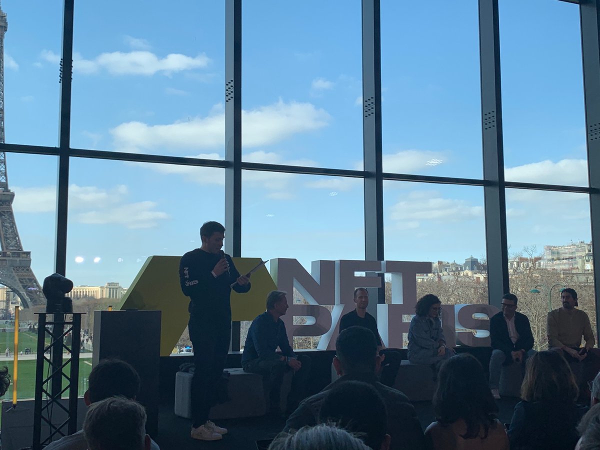 guarantable's tweet photo. We are here with some of the Top NFT pioneers, as well as startups in Paris.🇫🇷

NFT Paris is bringing together some of the biggest names of the Web3 industry, with an aim to democratize the understanding and access to the world of NFTs.

#NFT #web3 #blockchain #NFTParis https://t.co/zcZ8zT7UWs