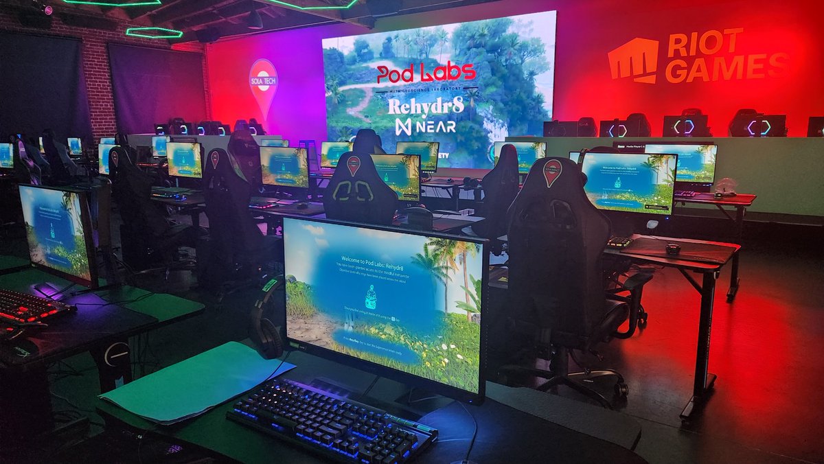 Today was one for the books. We let the youth in South Central beta-test <a href="/IRehydr8/">Rehydr8.io</a> bridging web3 and wellness at <a href="/SoLaImpact/">SoLa Impact</a> <a href="/riotgames/">Riot Games</a> <a href="/NEARProtocol/">NEAR Protocol</a>