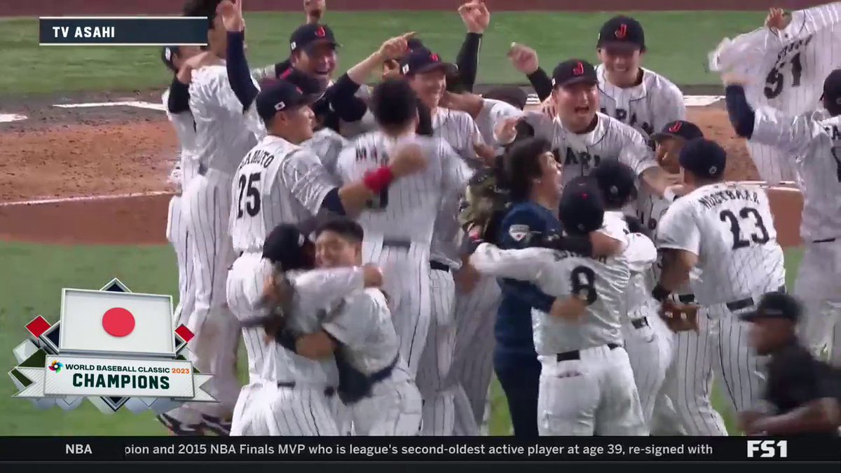 🔊⬆️

Listen in to the Japanese call of Ohtani's save and Team Japan's win! https://t.co/3f2ilP9lsc