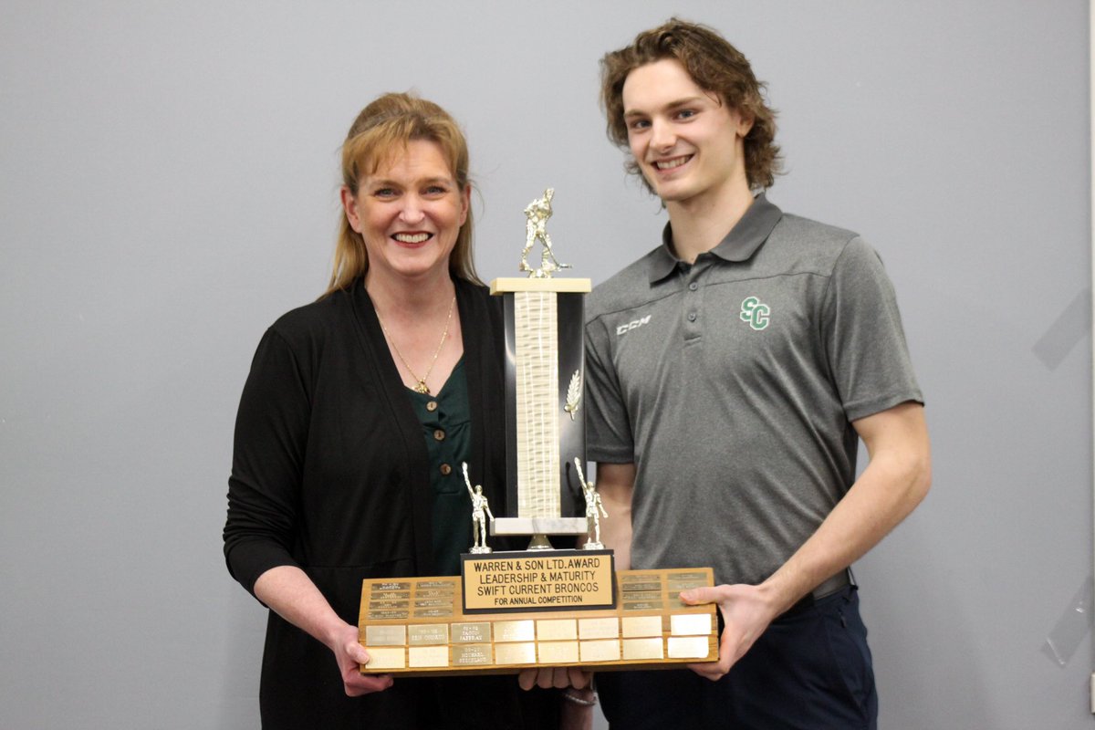 A teammate. A leader. A role model. 

Congratulations Braeden Lewis, our Leadership &amp; Maturity Award winner for the second year in a row!