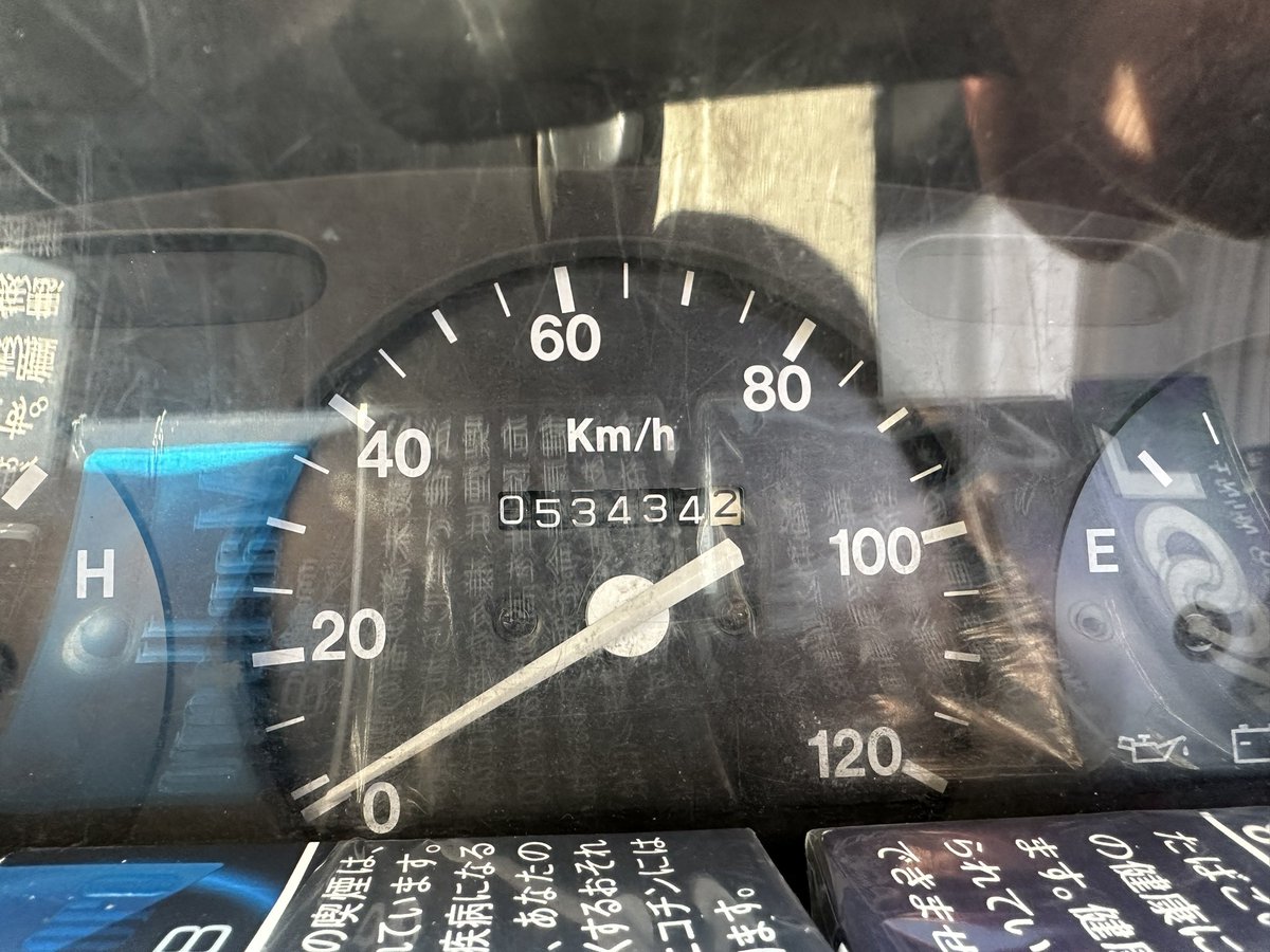 wiseco_piston's tweet photo. 四駆切り替え付き
フロントダウンサスりあブロック
4速MT
エクイップ　13インチ　6j 6.5j
車検来年八月まで！
純正泥除け純正ショック鳥居
オーバーフェンダー全部つけます https://t.co/3d0qI43ZjA