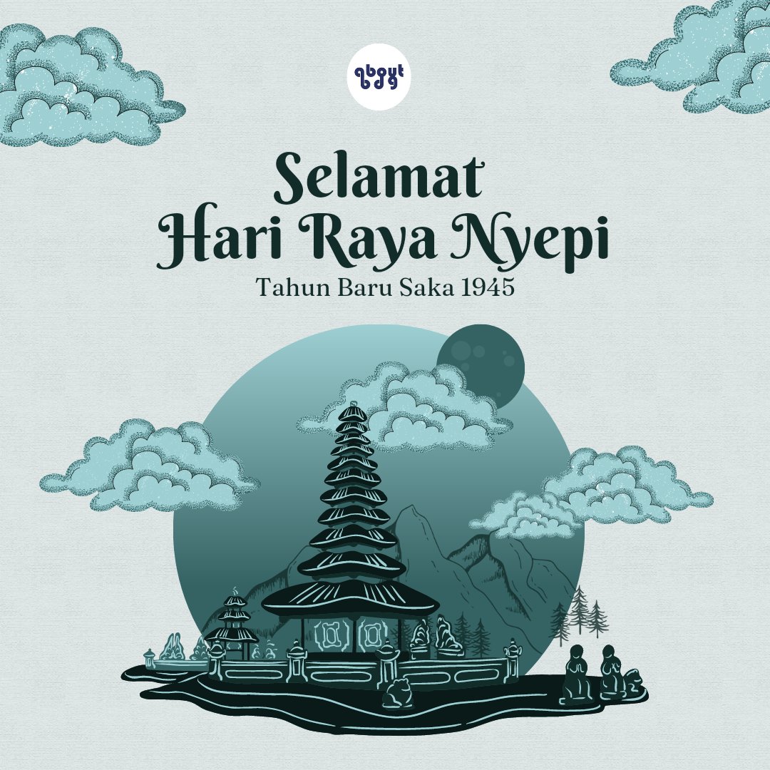 Selamat Hari Raya Nyepi Tahun Baru Saka 1945. #aboutbdgcom #nyepi