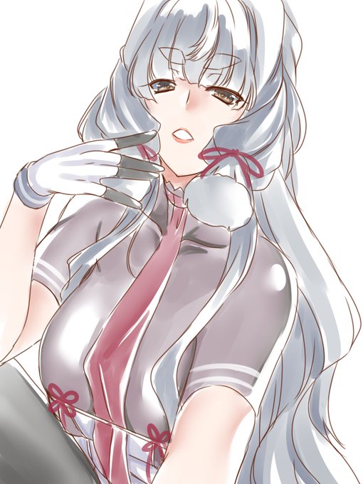 Д◎) ひる叢雲 なんかだらだら描けない日々が続くので無理やりリハビリ
#ポーズ模写 #叢雲さん 