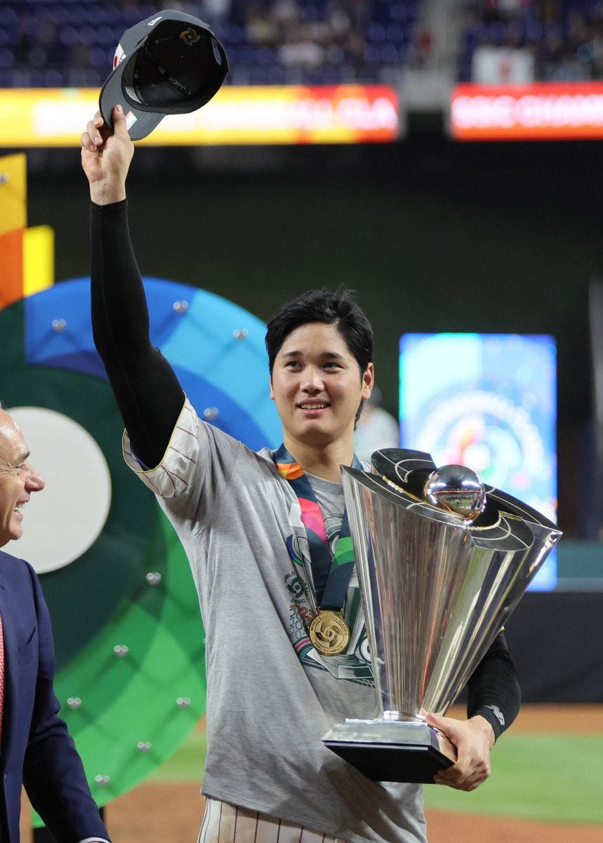 Shohei Ohtani 大谷翔平 WBC 2023 MVP .435 AVG 1.345 OPS 606 OBP 8