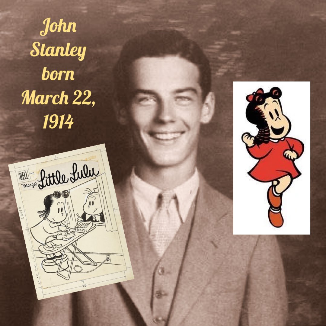 John Stanley
Born March 22, 1914, Harlem, New York
#littlelulu #tubby #vintagecomics #goldenagecomics #comicbooks