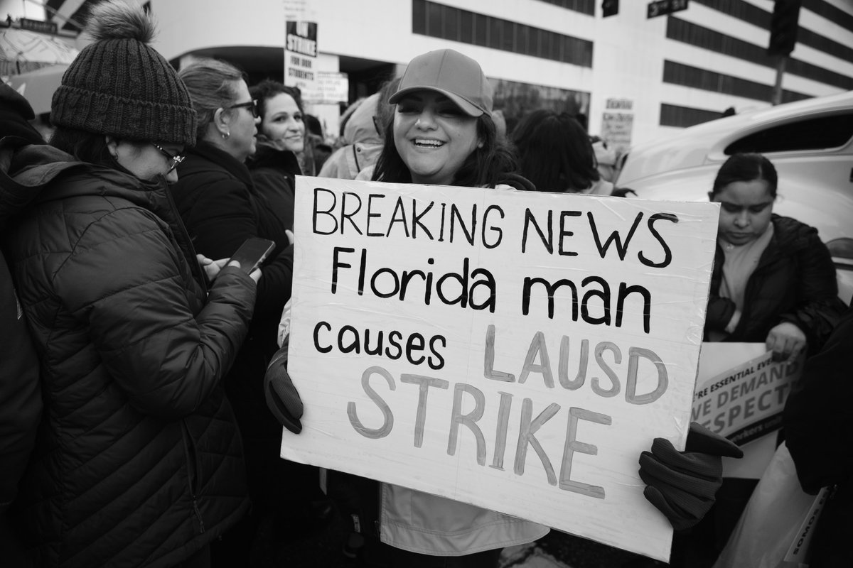 BREAKING: $440k Florida man causes LAUSD strike