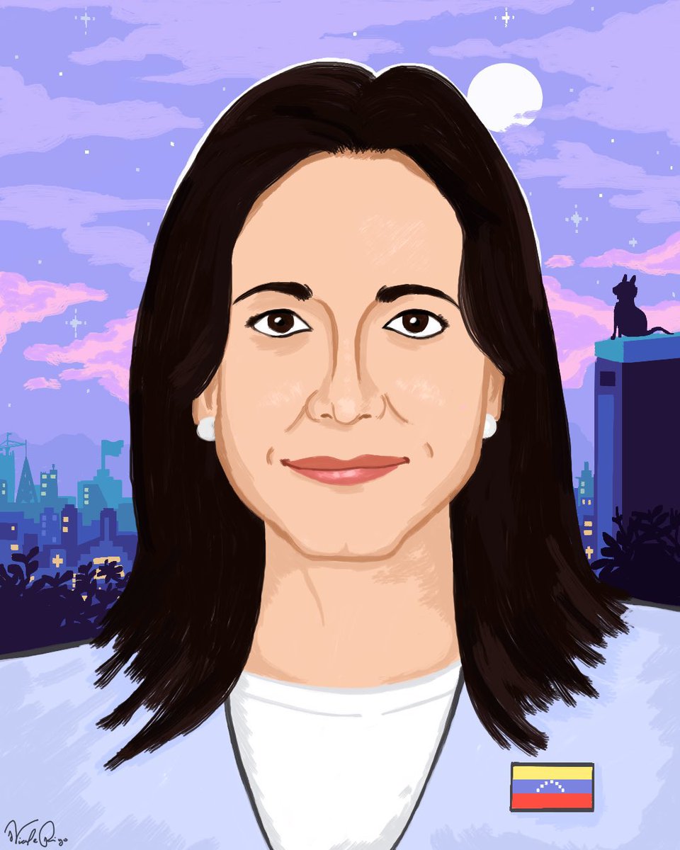 Maria Corina Machado en caricatura

Vamos a darle 1500 Me Gusta ❤️