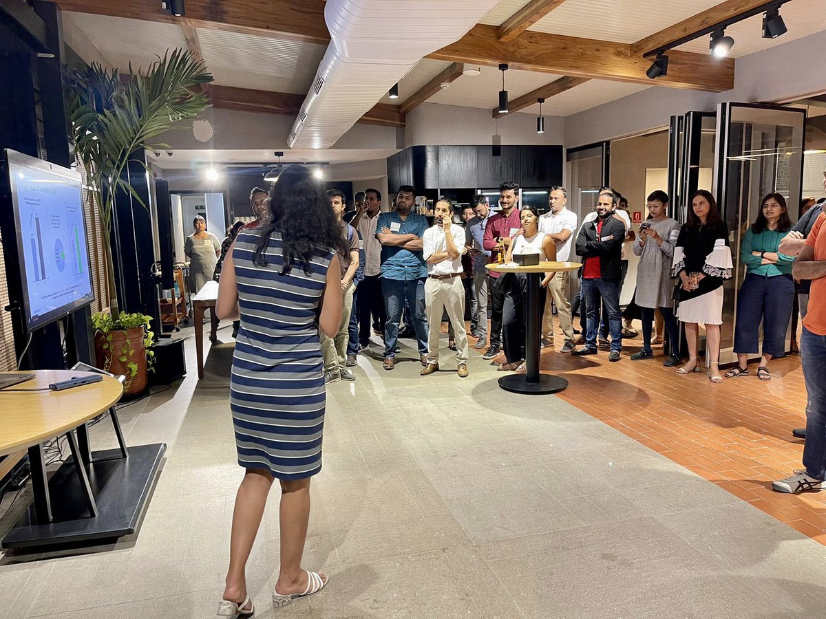 Kriti Gupta (@kriti_kg) on Twitter photo When we first thought of bringing consumer brands, enablers, incumbent leaders & platforms together, we imagined for it to be an evening of insightful discussion & community building. Yesterday was anything but magical!
Thx to folks who came & made it a success.<a href="/SequoiaIndiaSEA/">ex- SequoiaIndiaSEA</a> When we first thought of bringing consumer brands, enablers, incumbent leaders & platforms together, we imagined for it to be an evening of insightful discussion & community building. Yesterday was anything but magical!
Thx to folks who came & made it a success.<a href="/SequoiaIndiaSEA/">ex- SequoiaIndiaSEA</a>