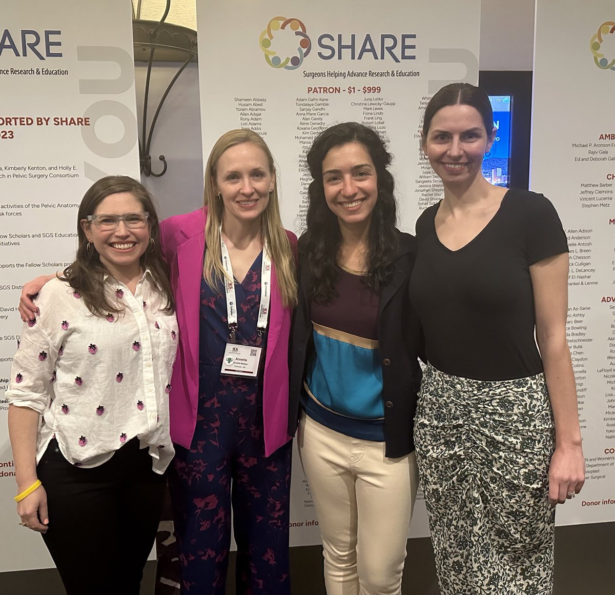 As the SGS Pelvic Anatomy Group Digital Library steering committee, we ask you to please help support our education work by donating tonight! #SGS2023 <a href="/GynSurgery/">Society of Gynecologic Surgeons</a>