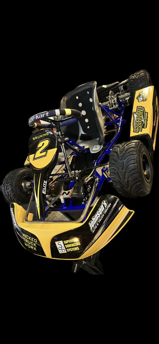 bruningSpeed2's tweet image. Maddox Bruning’s #topkart chassis #2
