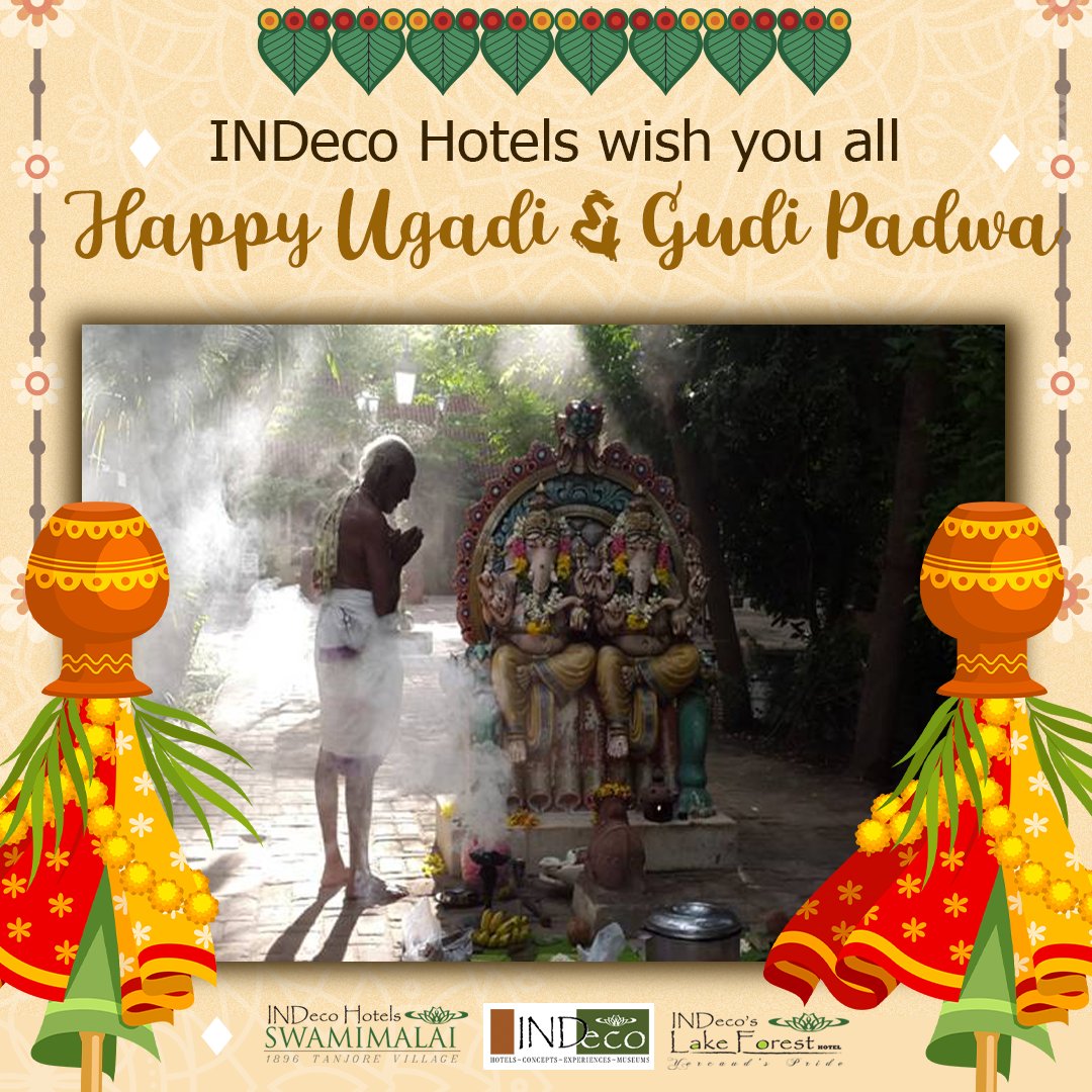 INDeco Hotels wishes you all Happy Ugadi & Gudi Padwa🪔

#indecohotels #happyugadi #ugadifestival #happygudipadwa #ugadi2023 #ugadigudipadwa