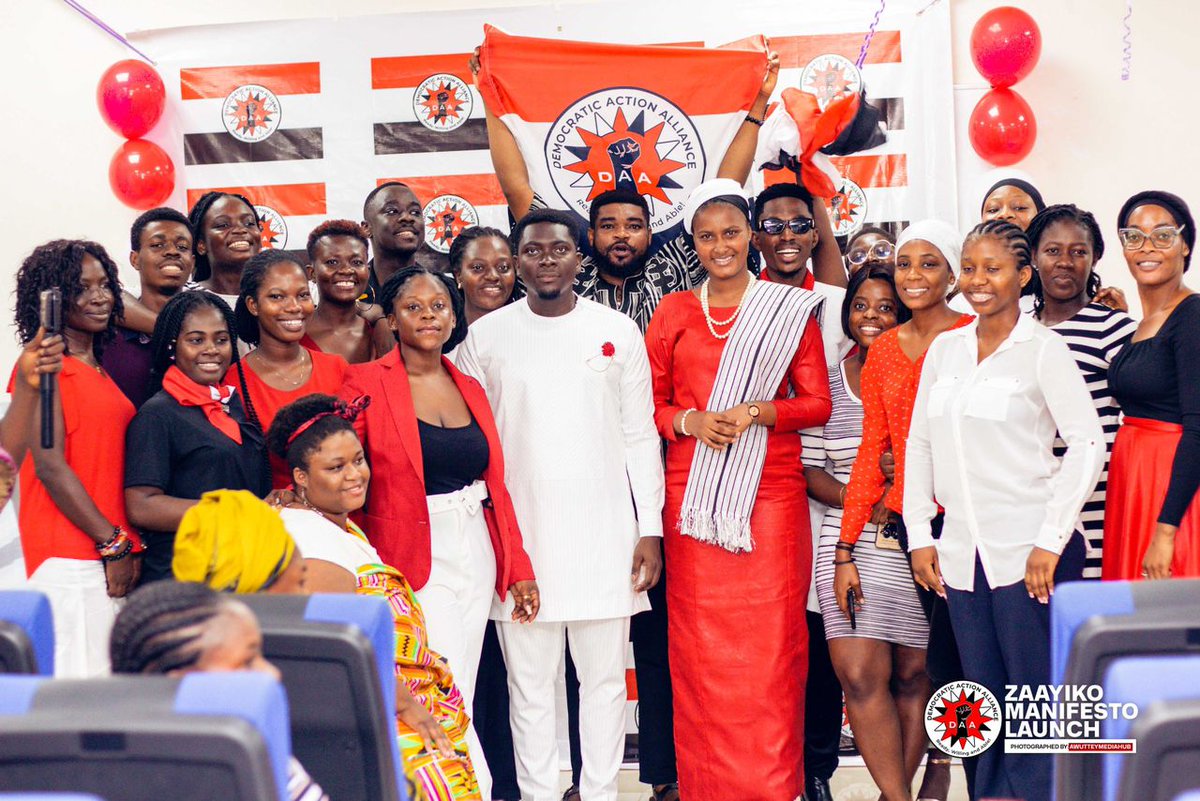 Democratic_AA's tweet photo. Excerpts from the Zaayiko manifesto launch

❤️🤍🖤
#DAA
#ReadyWilling_Able
#JoinTheAlliance
#PeopleOverPolitics
#WeCare4You
#gijpolcom23 https://t.co/v1C2ePRWpz