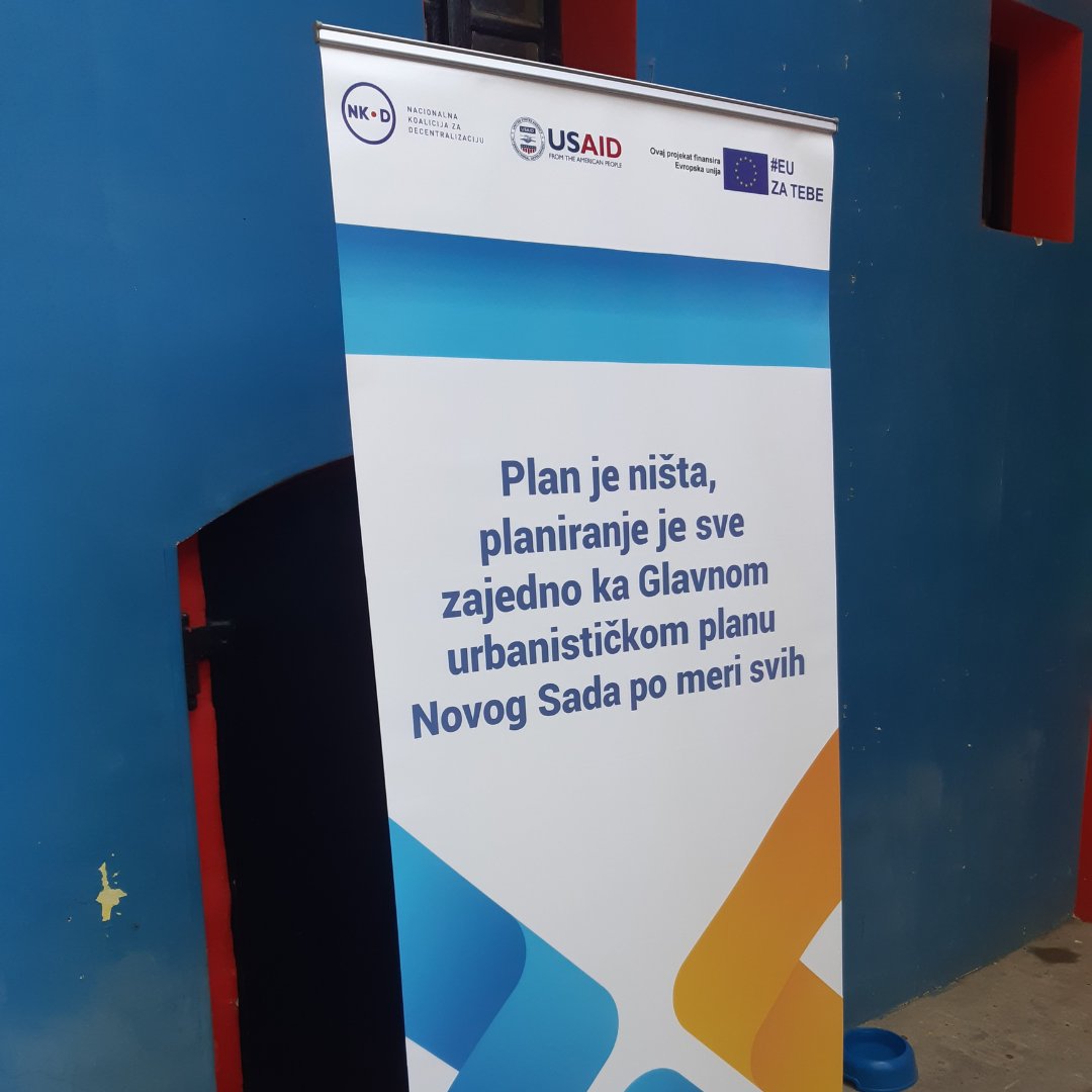 Centar za razvoj demokratskog društva Europolis alarmirao je novosađane o procesu usvajanja Generalnog urbanističkog plana (GUP) Novog Sada do 2030.godine, kao i o štetnim posledicama njegovog usvajanja. 

#EUzaTEBE #NoviSad #Srbija