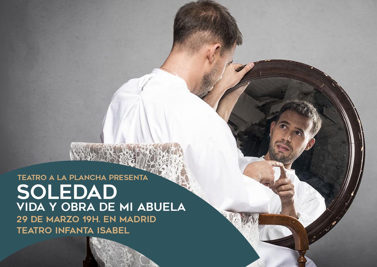 GNP_Grupo's tweet photo. El próximo 29 de marzo 'Soledad. Vida y obra de mi abuela' de @alaplancha_ vuelve a Madrid dentro de la programación del @Teatro_Infanta. Una tragicomedia sobre la salud mental, el acompañamiento y los vínculos familiares.

🎟Entradas: https://t.co/MGSqkxfv6X https://t.co/WKCAuU9VGr