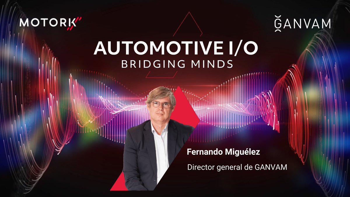 🤔¿Qué oportunidades y volumen de negocio genera la #movilidad como servicio para vendedores y talleres?

🔵El director general de #GANVAM, Fernando Miguélez, te lo cuenta mañana en Automotive I/O: Bridging Minds.

No te quedes sin tu plaza👉bit.ly/3FHbEe2
#AutomotiveIO