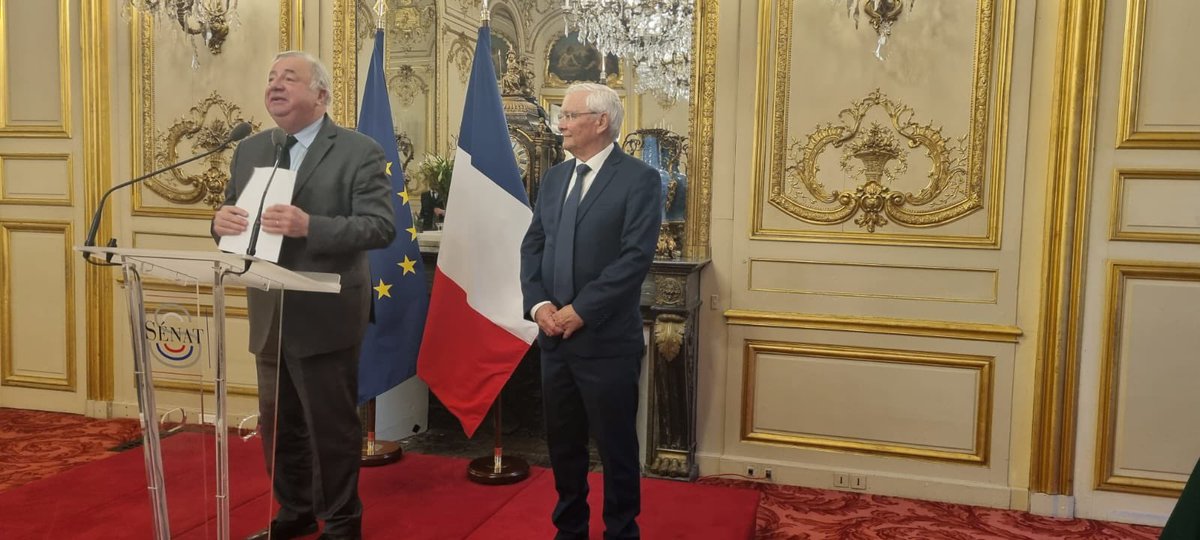 GeorgesPatient's tweet image. #Senat:légion d’honneur à @MichelMagras (instauration art 74 à #stbarth).j’ai échangé avec @VBertile professeur de droit public,experte és questions statutaires,sur l’état actuel de la question.Étaient présents @AKaram973, Pinville Marie-Andre,Lacombe Marie-Therese,@Deobal_Gobin