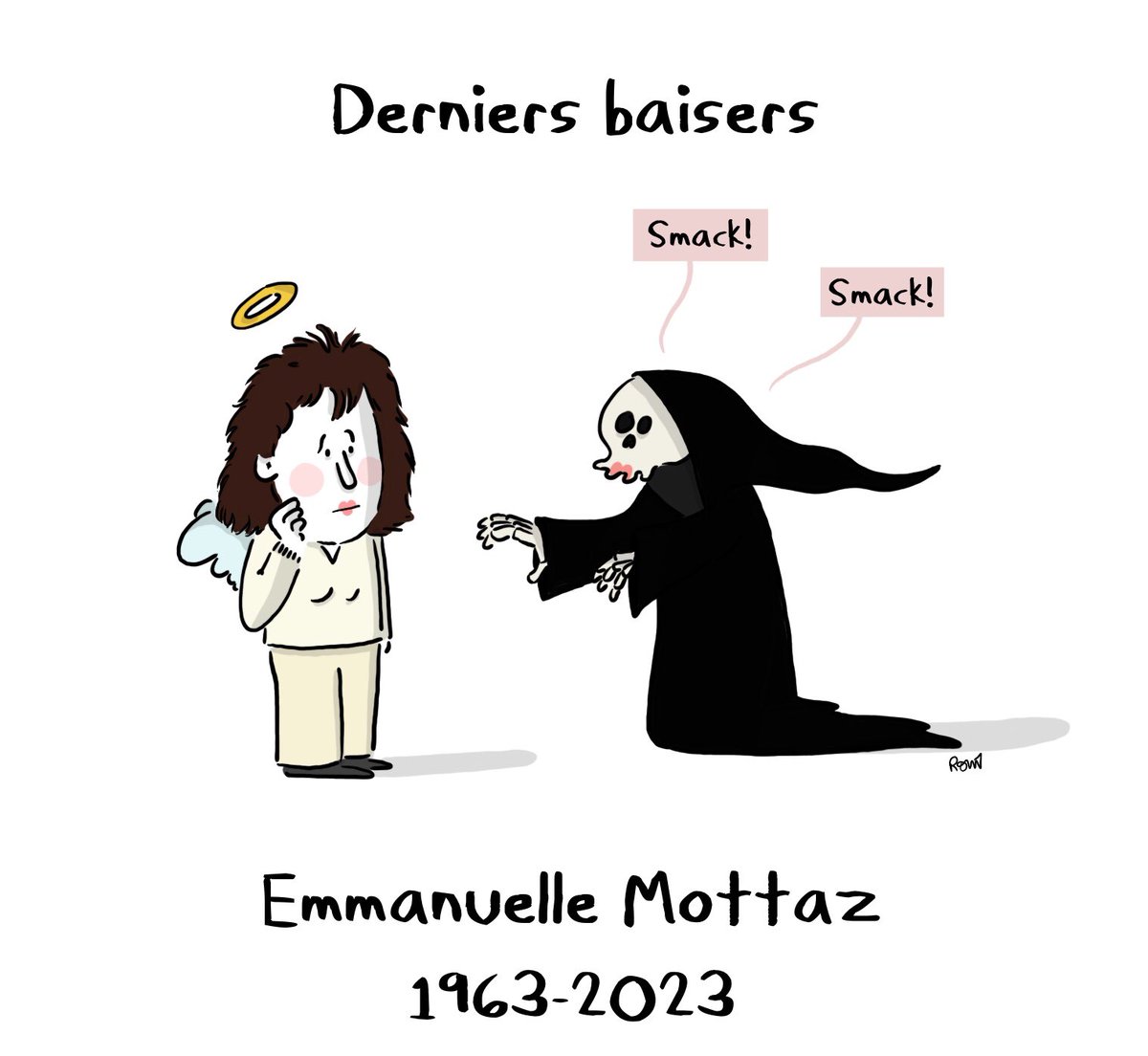 Disparition de #EmmanuelleMottaz chanteuse du tube #PremiersBaisers de la sitcom éponyme des années 80…