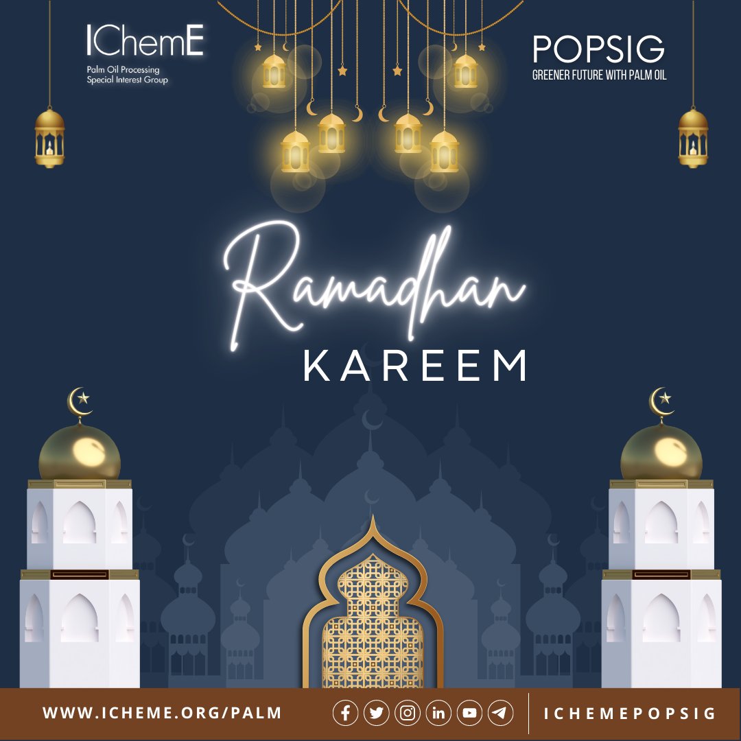IChemEPOPSIG's tweet photo. POPSIG wishes every Muslim a very blessed Ramadan. Ramadan Kareem. 

#POPSIG #Ramadhan #Ramadan #ramadankareem https://t.co/11vfkp1YJq
