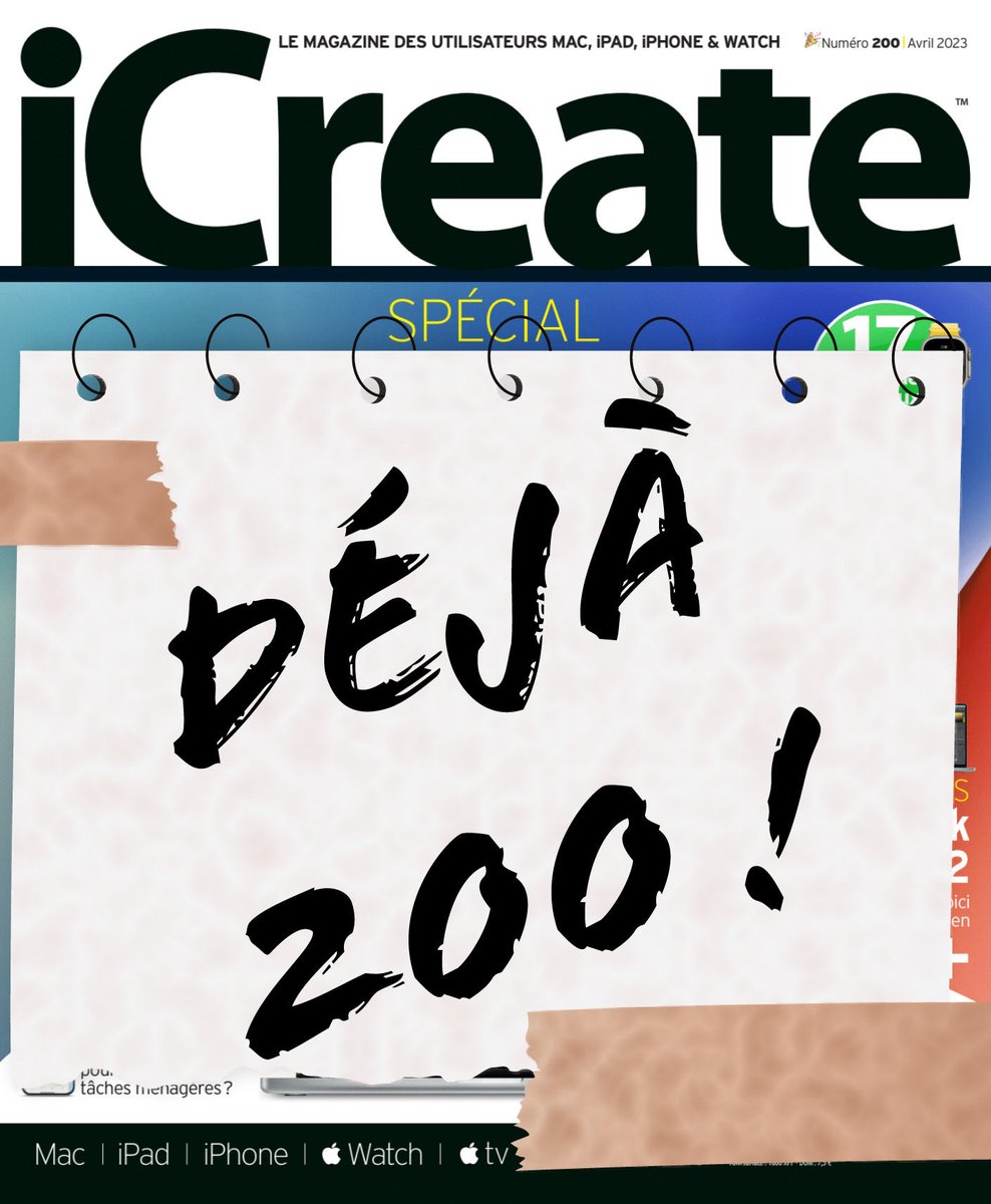 icreatefrance's tweet photo. Bonjour Twitter !
Mine de rien, nous bouclons en ce moment notre numéro 200 !
D’après vous, combien de pages ces 200 numéros auront-ils représentés au total ?
#iC200 https://t.co/gmTnL9WYk2