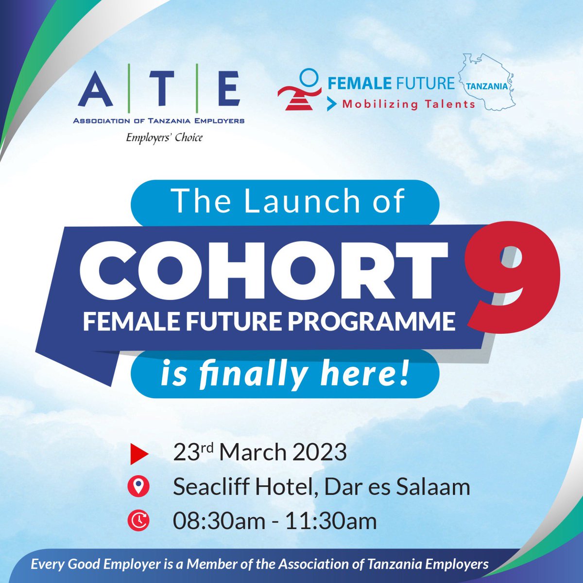 ATE_Tanzania's tweet image. The Launch of Cohort 9 of the Female Future Programme is Finally here ✅

#Cohort9Launch
#FemaleFuture

@vodacomtanzania @NMBTanzania @CRDBBankPlc