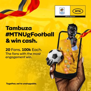 SolomonKane99's tweet photo. Hello, get ready as the @UgandaCranes take on @Tanfootball  #UGATAN in the #AFCON2023Q this Friday as the match will be live on @fufatv1 as you know everything is powered by @mtnug the number one supporter of #MTNUgFootball 
Together w'ere unstoppable! #UgCranesWeGo 💯 https://t.co/VvBMYxvbcP