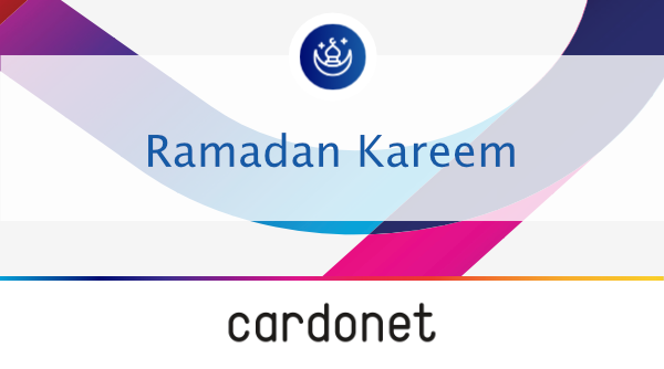 CardonetIT's tweet photo. Ramdan Kareem! To all, we wish you a happy, safe and blessed Ramadan. 

#ramadan #ramadankareem https://t.co/0NYvne9Z87