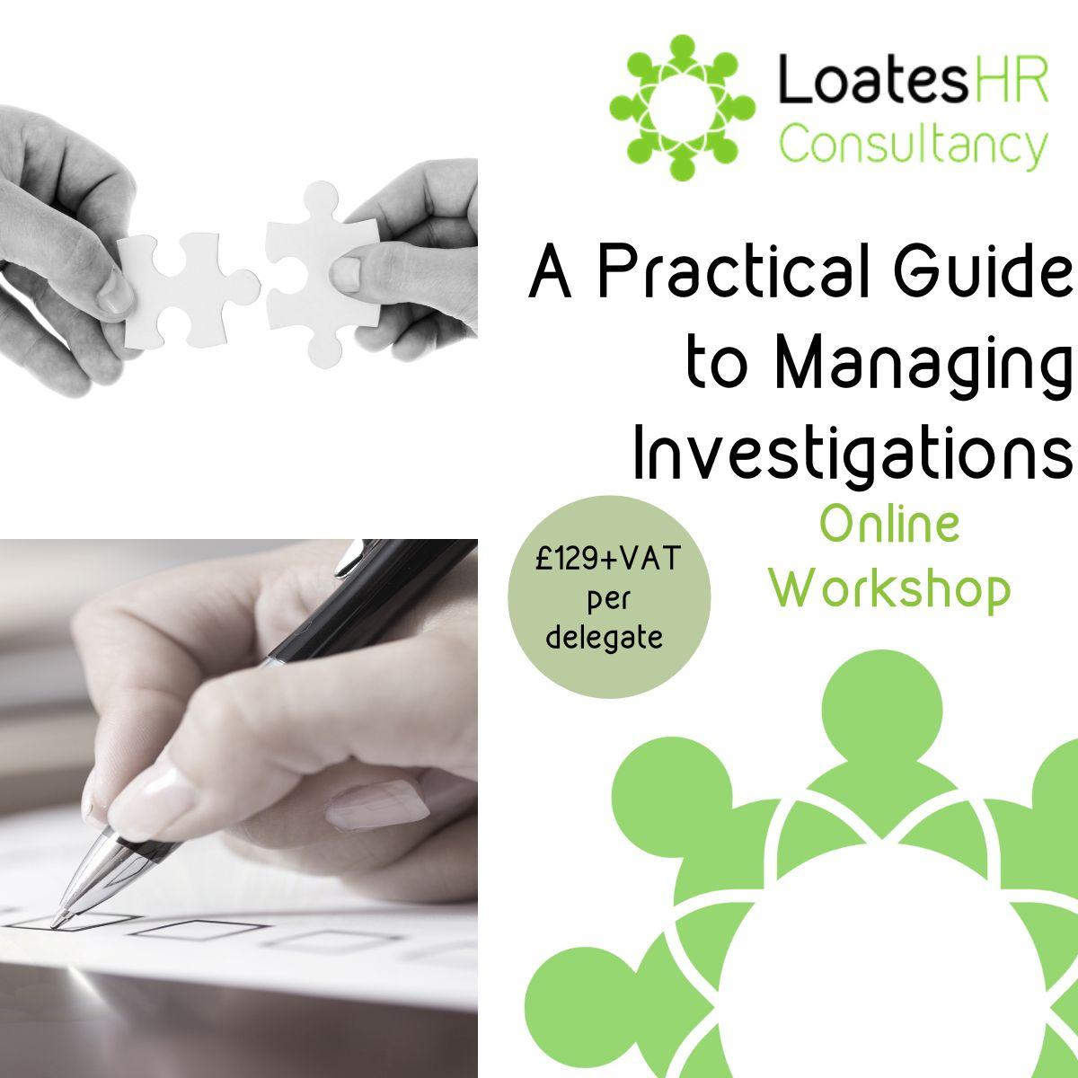 Don't miss out! 🤩 Get ready to manage investigations with confidence with our online training course 'A Practical Guide to Managing Investigations' on Wed 12 Apr 2023. #investigations #training #HR #management #onlinelearning 🤓 bit.ly/3IYZayY