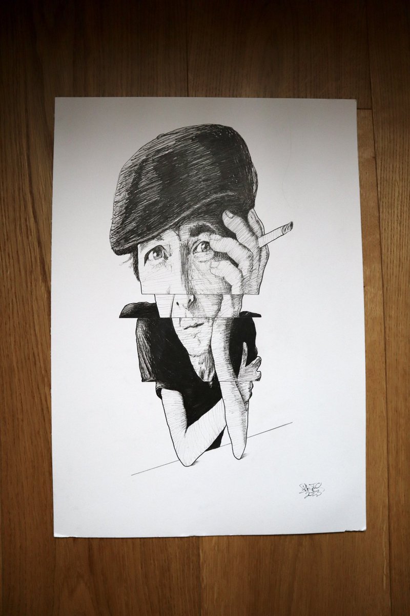 Leonard Cohen #patodraws