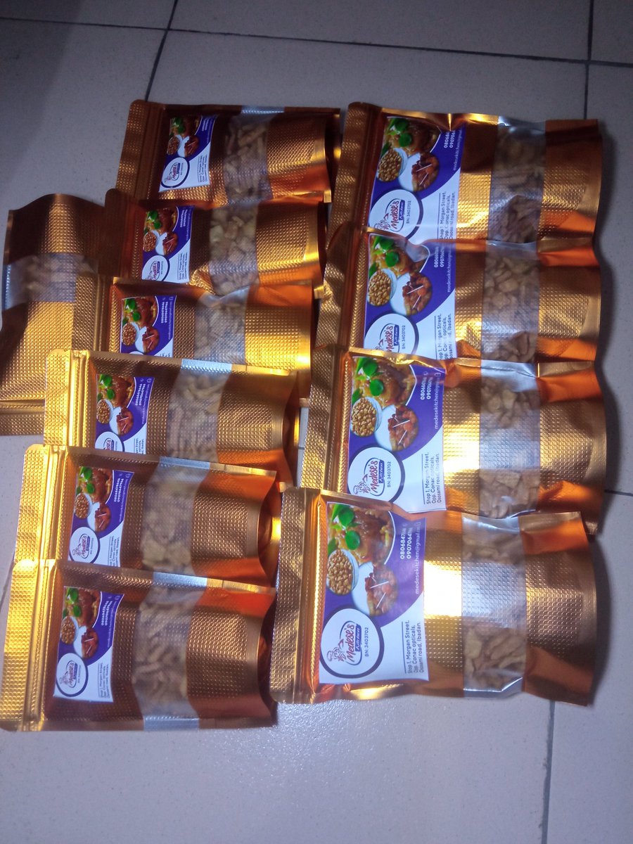 Chinchin packaged and ready to be delivered to you. All it await is your order💯. Prepare for SAHUR and IFTAR without stress during RAMADAN🙂 Location: Ringroad, Ibadan. @Jomilojju @mistarfly @AbeniAde_ @Nana_Remi03 @VendorsPRO @SammieLaolu #Vendorspototf #Onlinetradefair