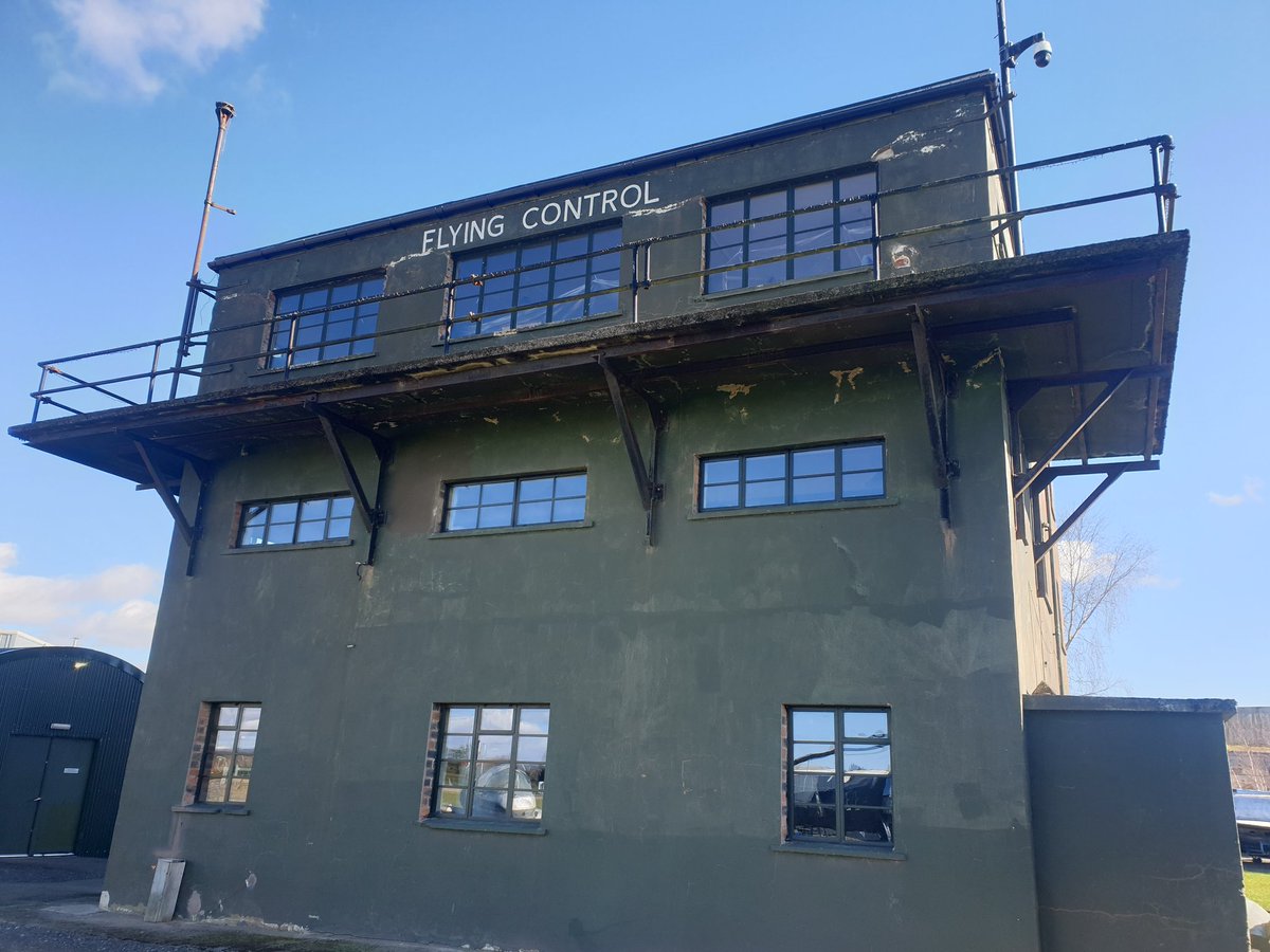 dumgalaviation's tweet image. Last year only the ground floor of our #controltower was open as we emptied displays to replace windows. New windows fitted! We re-open on Saturday 25th March and we'll be re-opening more of the tower through the year as we re-instate displays.
#dumfries #aviation #museum #avgeek