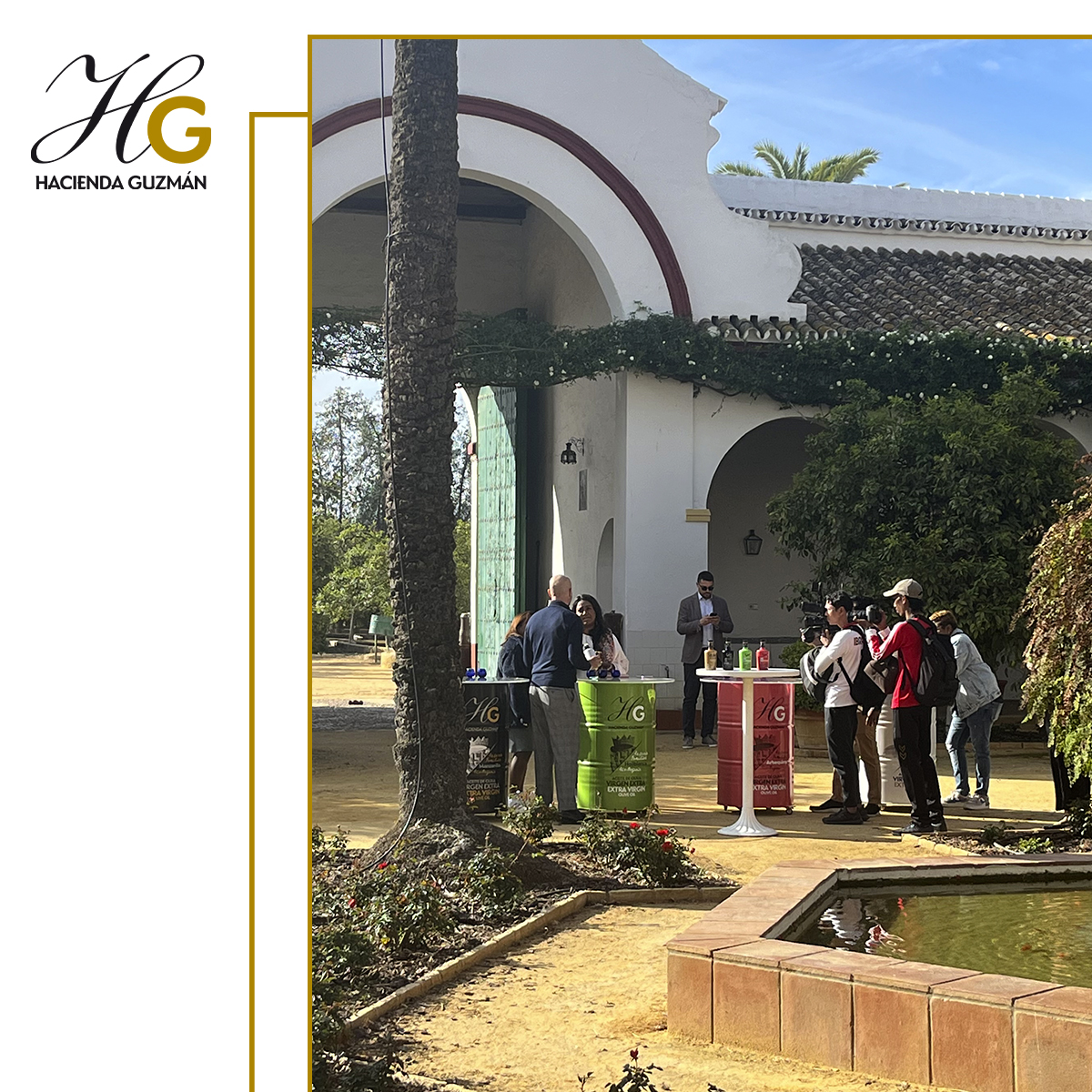 Por nuestra hacienda ha pasado la presentadora singapurense Udaya Soundari con todo el equipo de su programa “Donde los sueños se hacen realidad” para grabar un reportaje con el que conocer más nuestra actividad de #oleoturismo.