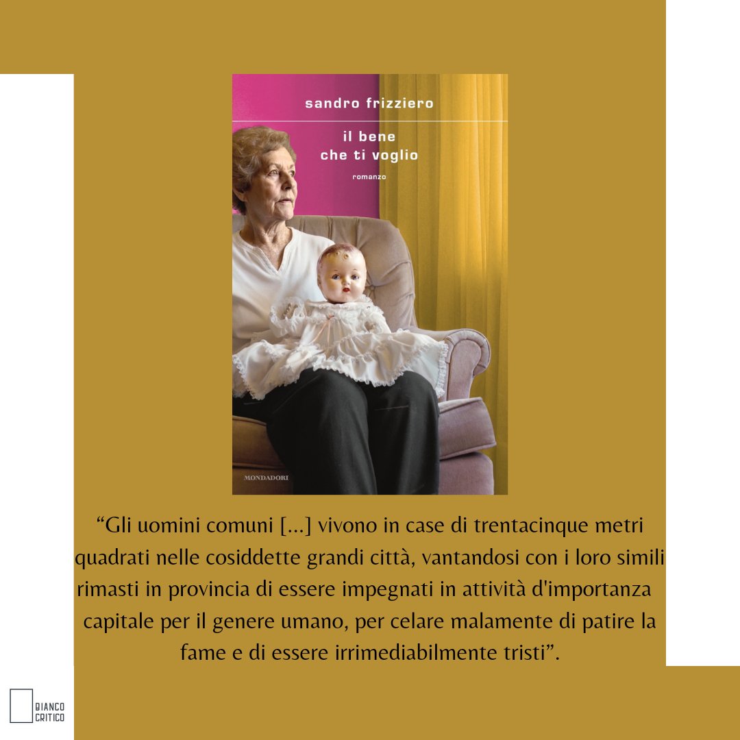 La meschinità di certa vita di provincia si consuma velocemente nella scrittura di <a href="/FrizzieroSandro/">Sandro Frizziero</a>: reale e irreale, sogno e ricordo; le parole a perdifiato di chi cerca uno spazio di appartenenza, metafora della vita insoddisfatta che tocca un'intera generazione.

<a href="/Mondadori/">Mondadori</a>