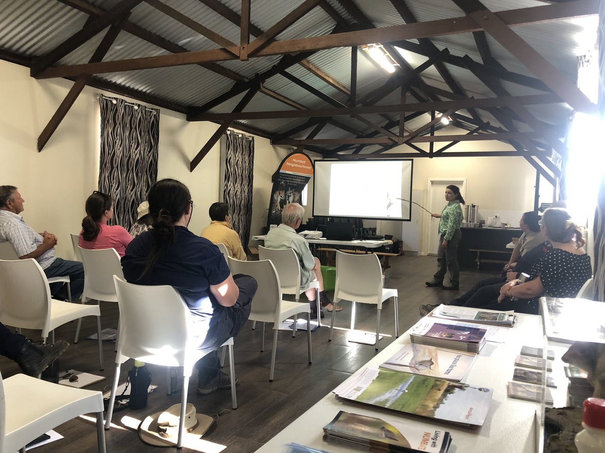 Yesterday PHCC held a Dryandra Woonta Workshop the Dryandra Hall, my favourite place for a workshop! We shared the results of the Felixer trial, DNA analysis, digs surveys &amp; learnt about feral cat behaviour &amp; diseases. Thanks to our guest speakers@PeelHarveyCC
