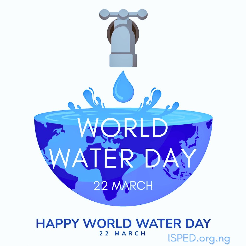 IspedOrg's tweet photo. Today is World Water Day 2023!
#SaveWater is about accelerating change to solve the water and sanitation crisis.

Dysfunction throughout the water cycle undermines progress on all major global issues, from health to hunger, migration are all disasters to peace. https://t.co/yvC7xGtv3L