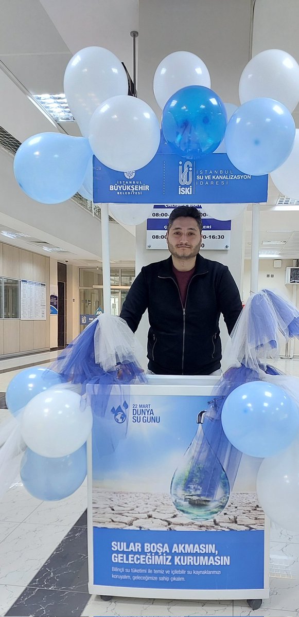 Sultangazi iski genel müdürlüğü 22 Mart Dünya Su Günü Kutlu olsun