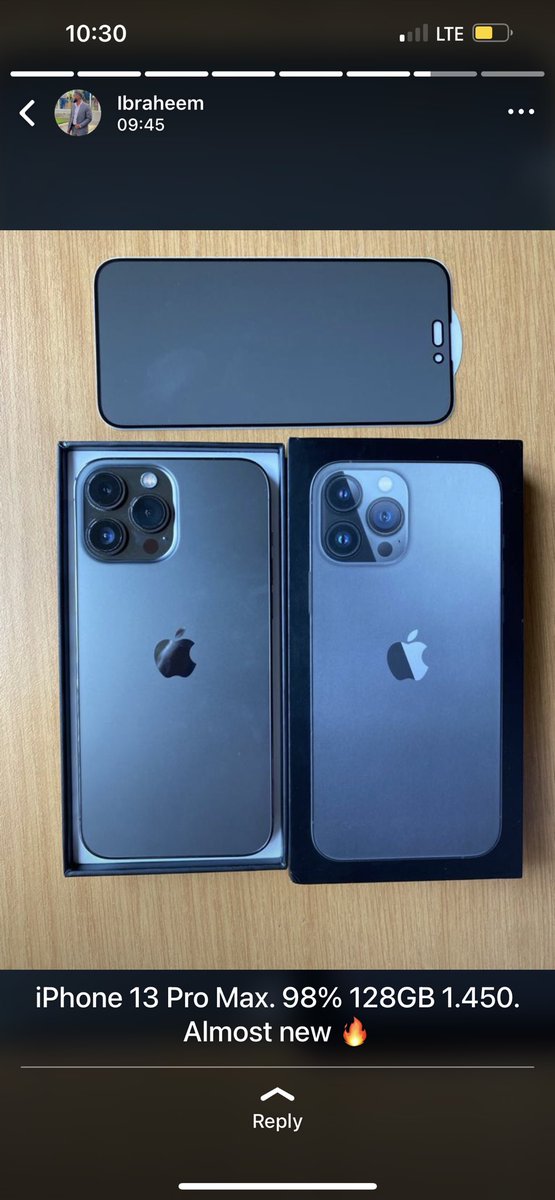 Tanthwe2's tweet image. ✅iPhone 13 ProMax 
✅128GB 
✅98% Battery Health 
MK1,449,000
📍Akulenje Inn Behind Game Stores 
📞265997177690
#go2ndelectronics #ukversion