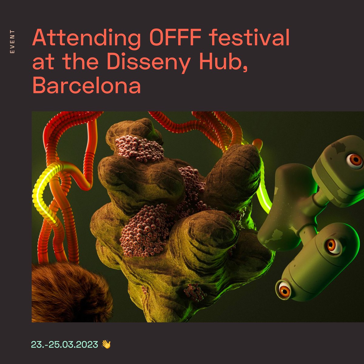 Attending @OFFFest 🇪🇸 looking forward to an inspiring week. If you’re attending, let’s have a chat. #OFFF2023 #barcelona #design #designfestival