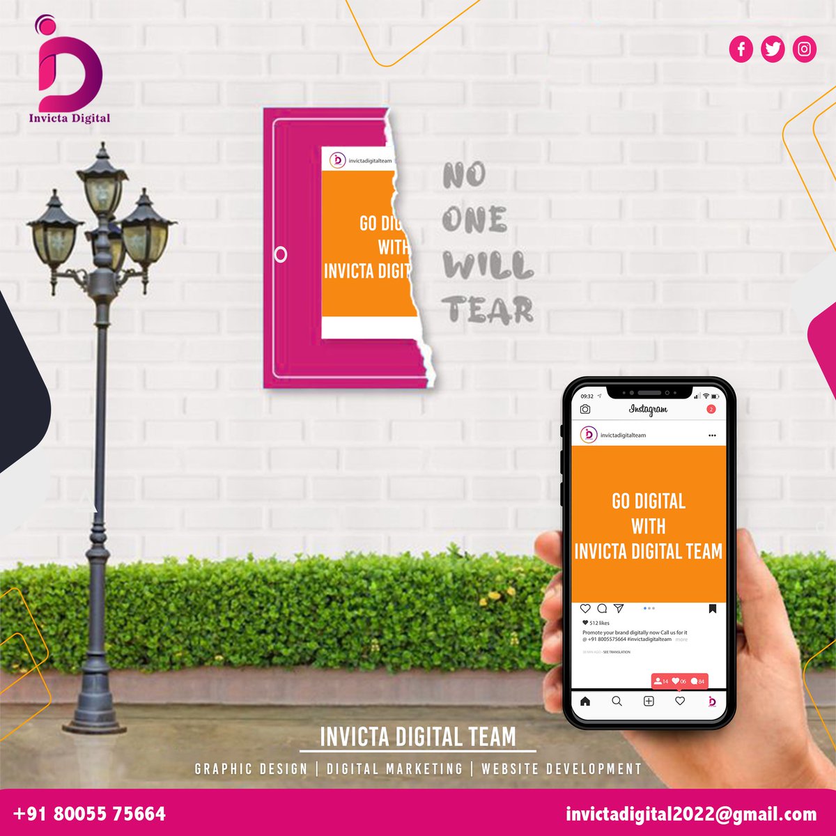 digital_invicta's tweet photo. Digital Marketing is the Newest way to #Advertise and it's only getting bigger.
Start your digital adventure with us.
...
#invictadigitalteam #digitalmarketing #marketing #socialmediamarketing #business #seo #branding #entrepreneur #marketingstrategy #creativeadagency #Jaipur https://t.co/0CBKgJc4rN
