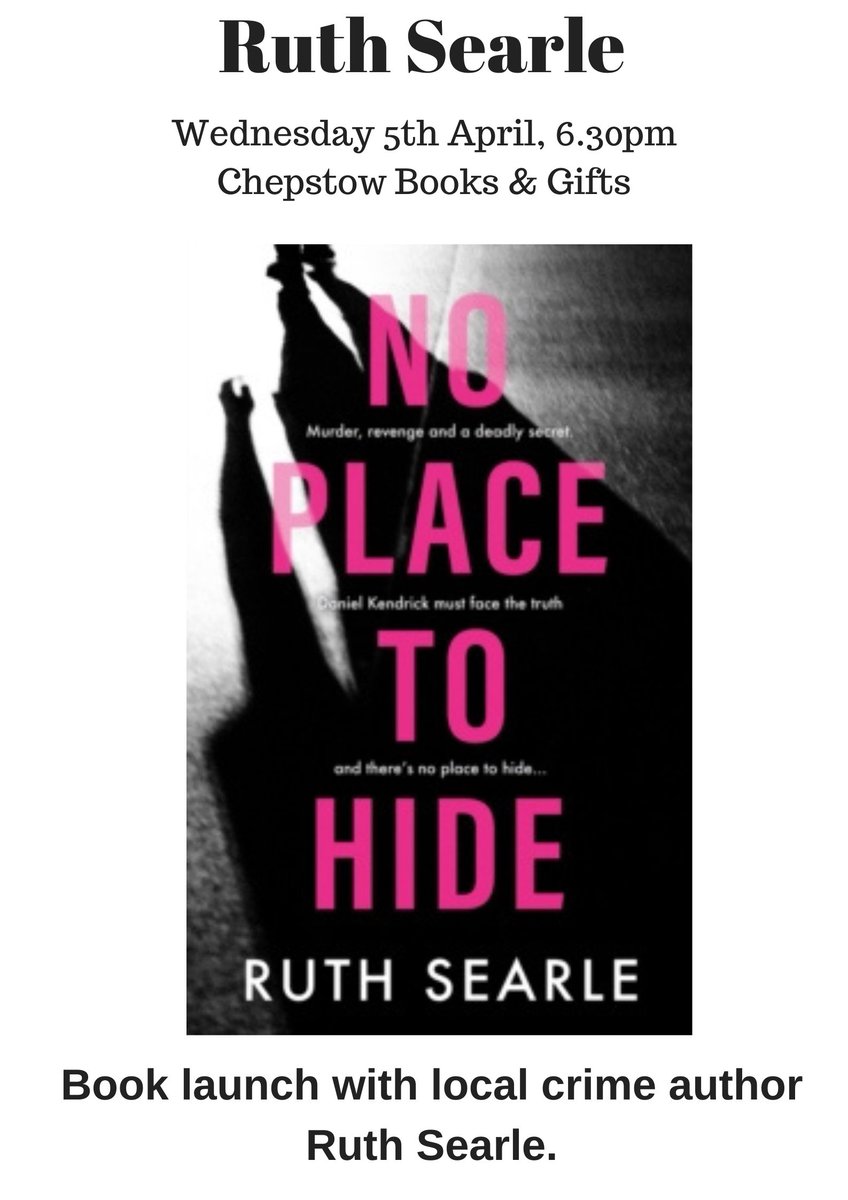 Our next event is a book launch with the amazing local author Ruth Searle.