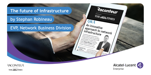 johnstenhouse10's tweet photo. #Cybersecurity. #Sustainability. #ArtificialIntelligence. #DigitalTransformation. Discover what Stephan Robineau of @ALUEnterprise shared in the Raconteur supplement of The Times' March edition. #WhereEverythingConnects https://t.co/1dUy3j8SPQ https://t.co/Dw7SsyJsVT