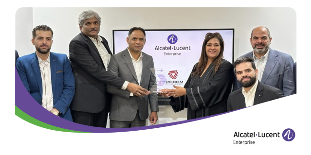 johnstenhouse10's tweet photo. On March 13th, Procom Technologies in Saudi Arabia received their 2022 EMEA Best Vertical Growth Award from Sandrine R. M. El Khodry, VP MEA. Procom Technologies also recognised @ALUEnterprise as a strategic vendor. #WhereEverythingConnects https://t.co/6FHEDtqXfy https://t.co/Fh2epNqW7B