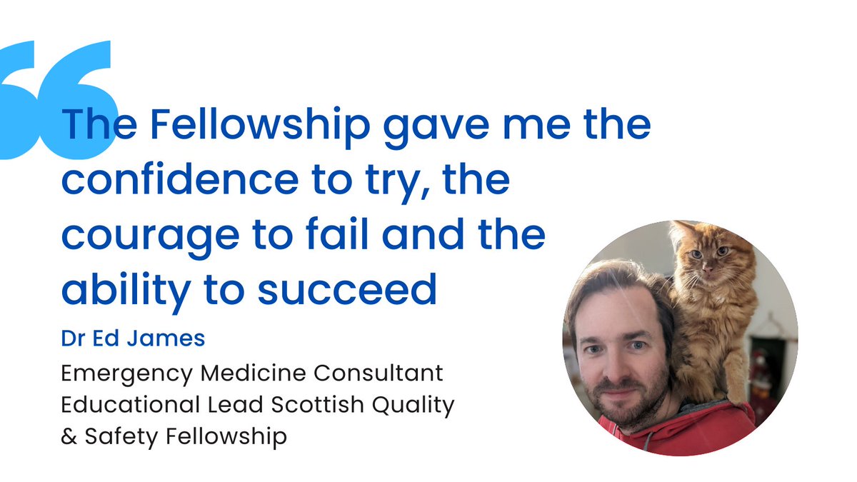 The Scottish Quality and Safety Fellowship tweet media