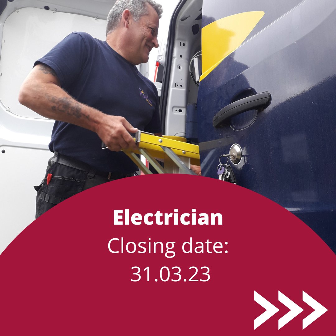 SaffronHousing's tweet photo. We are currently recruiting for two positions at Saffron.
▪ Electrician
Closing: 31.03.23
▪ Communications Officer
Closing: 02.04.23
For more information, visit the careers page on our website 👇
https://t.co/qKNvJTGl8J
#workforuswednesday #proudtobesaffron https://t.co/fimpKRWFjE