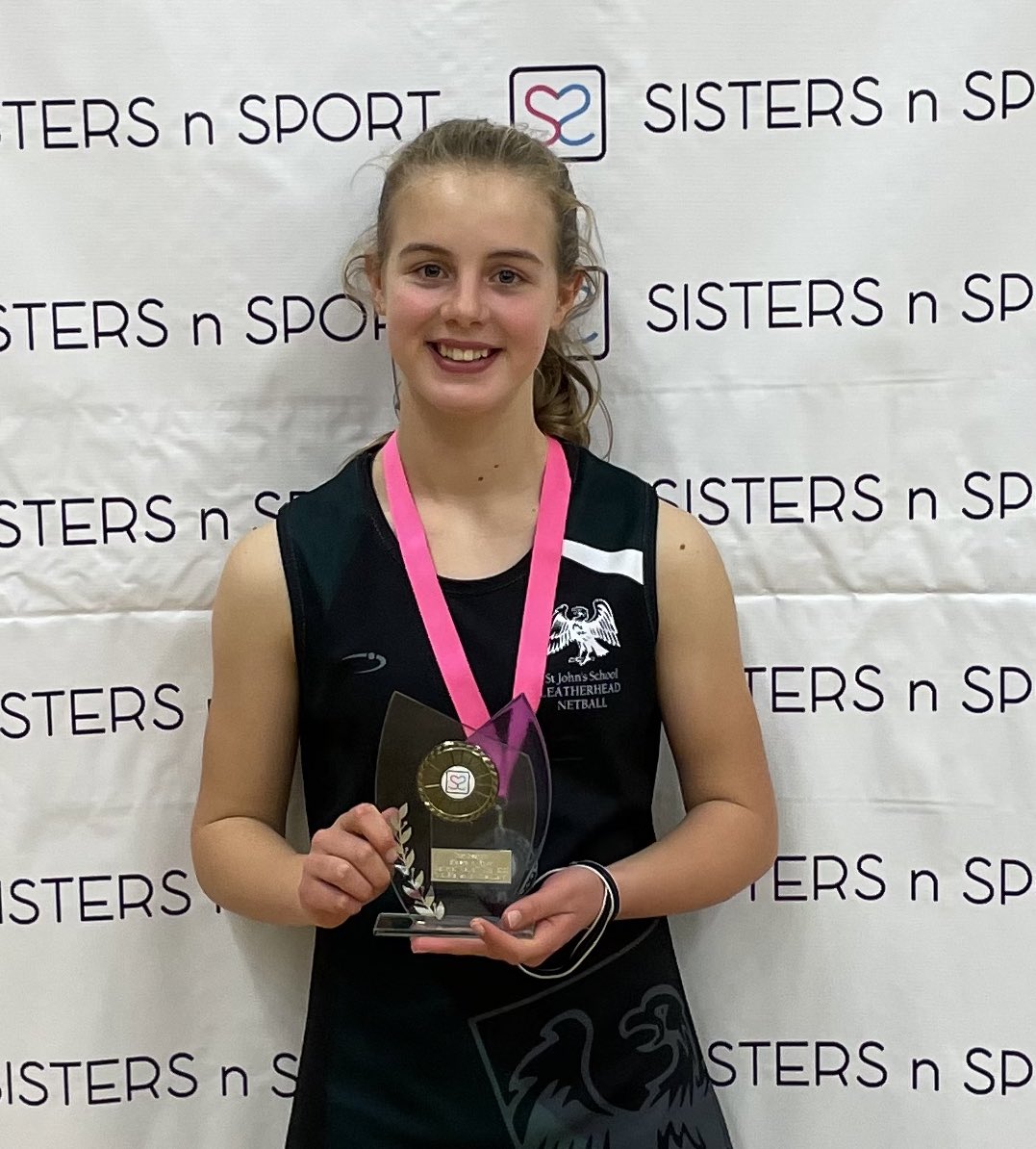 stjohnsnetball7's tweet photo. Congrats to Ella who was awarded player of the final yesterday! 

Ella’s passion and commitment to both training and fixtures this season has been incredible. https://t.co/SuAafTwywl