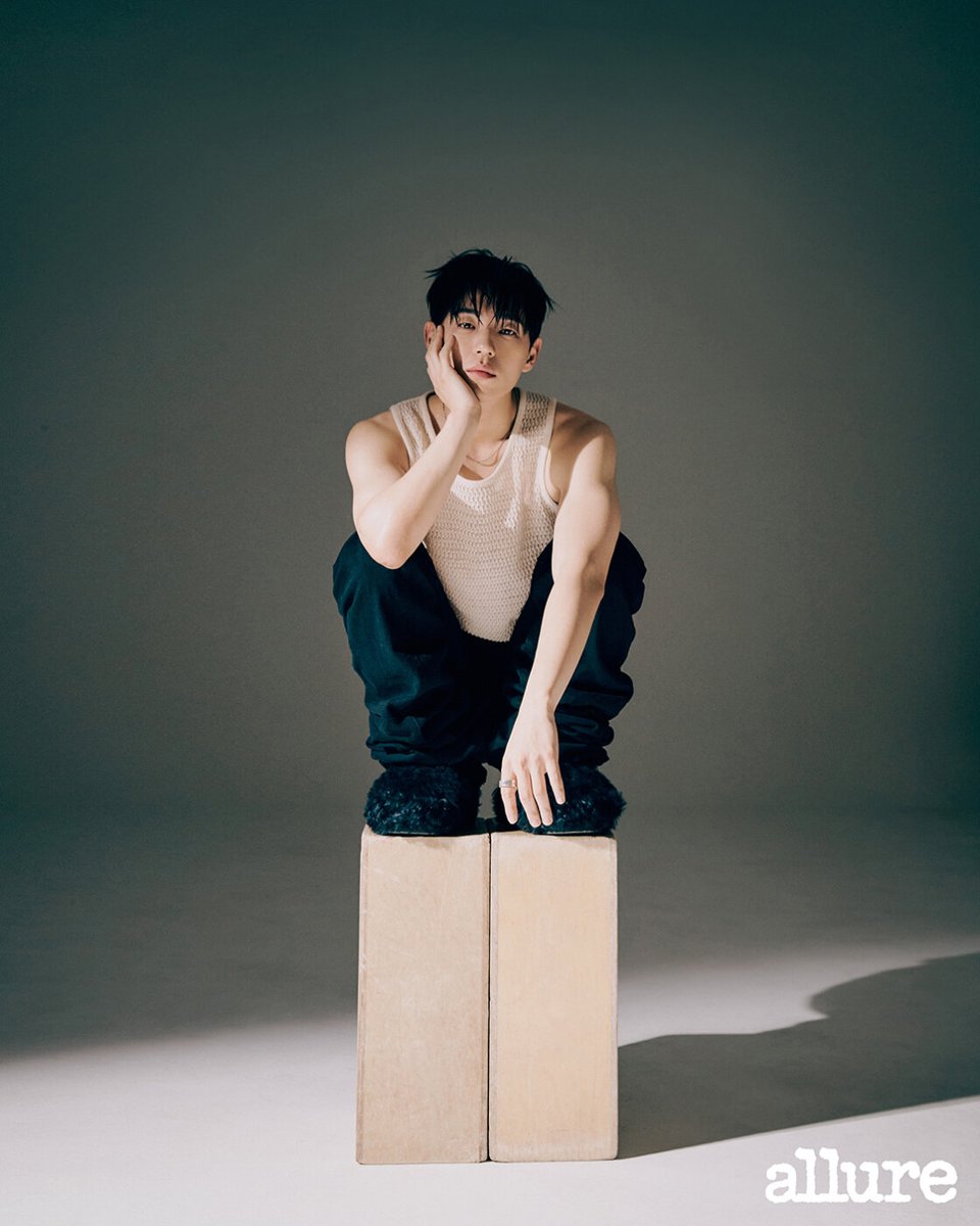 KPOP WORLD INA on Twitter: "Shin Jaeha for Allure Magazine (2)"