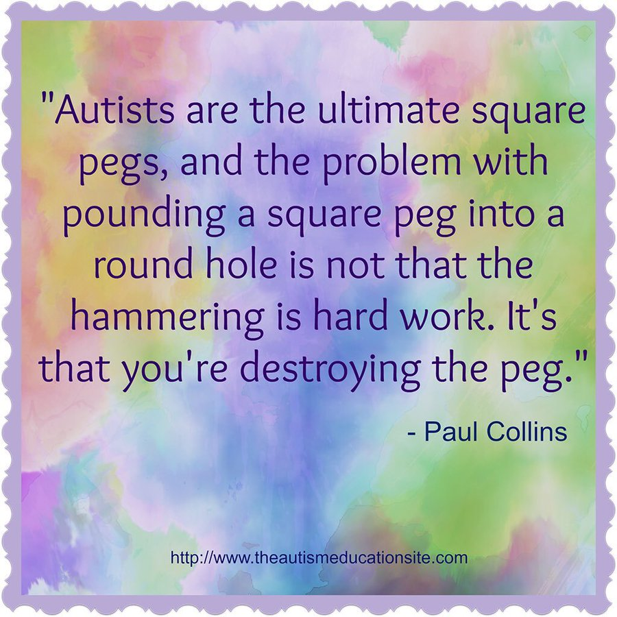 abaukdiscussion's tweet photo. Think of ABA as the hammer and ABA practitioners as the ones doing the hammering.
#ABAharms #TodayInABA #WBAD #ABA #Autism #Neurodiversity #PBS #PBSisABA https://t.co/Yta0h56kWX
