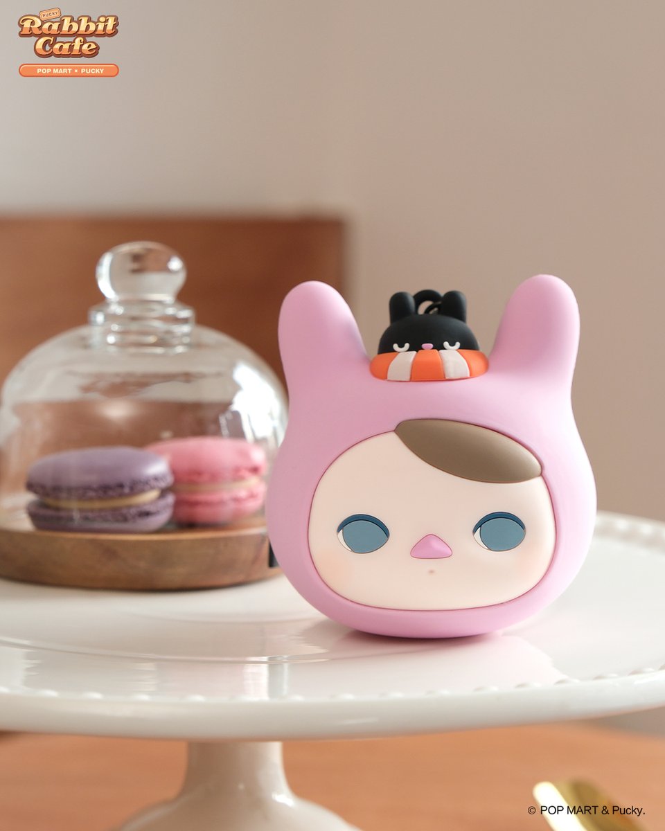 🆕☕️🆕PUCKY ラビット カフェ イヤホンケース Cafe Menu