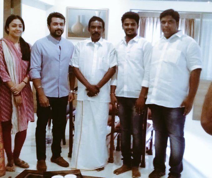 TiruttaniSfc's tweet photo. ♥️ @Suriya_offl ♥️ 

  #Suriya42 

 @rajsekarpandian | @SuriyaFansClub 
 @Karthi_Offl https://t.co/tySCRZddzs